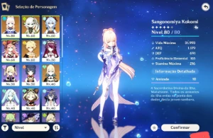 Conta genshin impact
