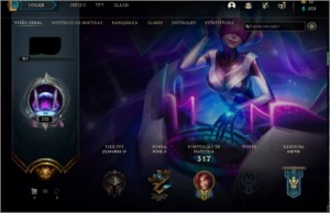 Vendo conta LOL, lvl 323, tier ouro season passada - League of Legends