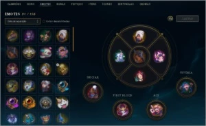 Vendo conta LOL, lvl 323, tier ouro season passada - League of Legends