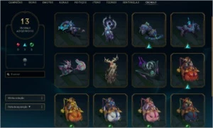 Vendo conta LOL, lvl 323, tier ouro season passada - League of Legends