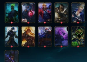 Conta Lol Br 209 Skins Platina 4 Todas As Seasons - League of Legends