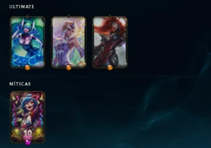 Conta Lol Br 209 Skins Platina 4 Todas As Seasons - League of Legends