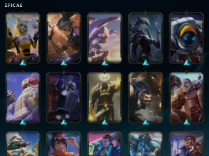 Conta Lol Br 209 Skins Platina 4 Todas As Seasons - League of Legends