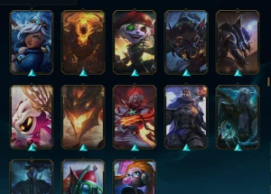 Conta Lol Br 209 Skins Platina 4 Todas As Seasons - League of Legends