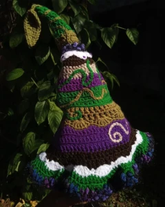 Chapéu de bruxa magia - Artesanato e Personalizados