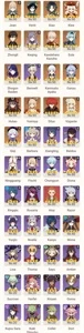 Baal + Cortador de Grama, Ayaka + Bis + Yoimiya + Bis + ... - Genshin Impact