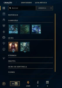 Conta Platina IV - 25 Skins - Email não confirmado - League of Legends LOL