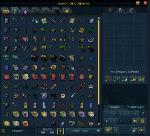 Conta endgame ranged para Runescape 3 RS