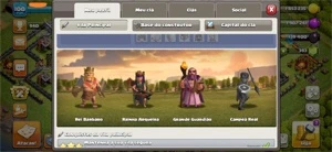 lvl da conta - 100 E, CV principal lvl-11, Vila construtor C - Clash of Clans