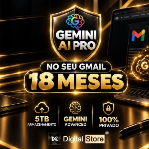 Gemini Pro + Antigravity + Flow 18/meses 30 Dias de Garantia - Inteligência Artificial