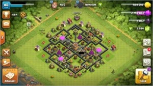 clash os clans cv 8 quase full - Clash Royale