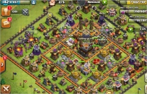 CV 11 QUASE FULL - COM MAIS DE 1000 GEMAS + CLÃ QUASE LVL 8 - Clash of Clans