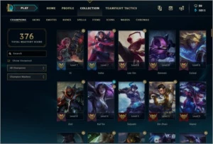 CONTA LOL GOLD 3 130 CHAMPS 122 SKINS - League of Legends