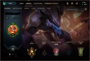 CONTA LOL GOLD 3 130 CHAMPS 122 SKINS - League of Legends
