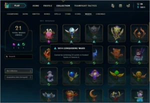 CONTA LOL GOLD 3 130 CHAMPS 122 SKINS - League of Legends