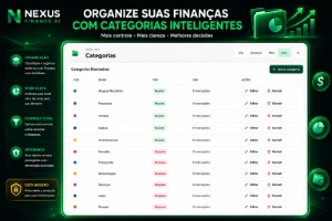 Nexus Finance AI – O Futuro da Gestão Financeira Inteligente - Inteligência Artificial