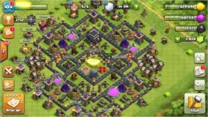 Conta Clash of Clans cv 9  quase full Rainha 15 Rei 12
