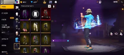 Conta de free fire gemada