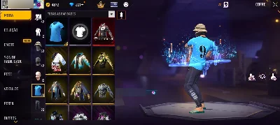 Conta de free fire gemada