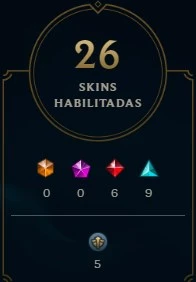 Conta League of Legends - Diamante 2 LOL