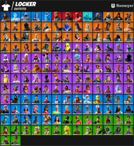 VENDO S2 até a especialista em brilhos 160 skins - Fortnite