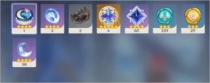 Conta 5-5 star contando com a principal!! - Genshin Impact
