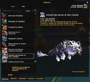 Conta de wow com 18k de anchievments e 270 montarias - Blizzard