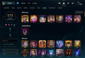 Conta League Of Legends (2017 ~ 2022) LOL