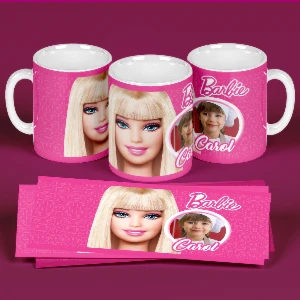 20 Artes Para Canecas Barbie - Outros