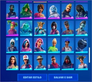Conta Fortnite 131 Skins