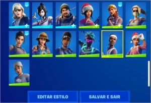 Conta Fortnite 131 Skins