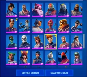 Conta Fortnite 131 Skins