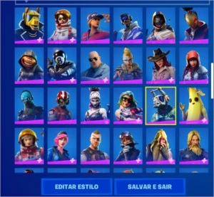 Conta Fortnite 131 Skins