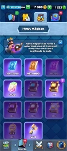 Conta nível 13 quase nível 14 - Clash Royale
