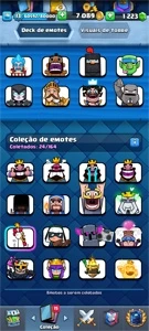 Conta nível 13 quase nível 14 - Clash Royale