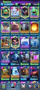 Conta nível 13 quase nível 14 - Clash Royale