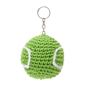 Chaveiro Bola de Tênis Amigurumi - Artesanato e Personalizados