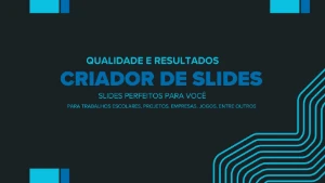 Slides Profissionais e Criativos do Jeito certo para você ✅ - Serviços Digitais