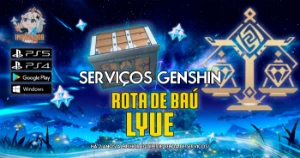 Serviços Genshin - Coleta de baús lyue 