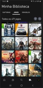 Conta Xbox live com 471 jogos