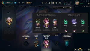 Level 429 | 155 Skins Full Champ | Main Fiora | Full Acesso - League of Legends LOL