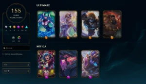 Level 429 | 155 Skins Full Champ | Main Fiora | Full Acesso - League of Legends LOL