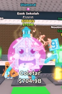 Esok Sekolah 135M/S Diamond 🏡 - Roube Um Brainrot - Roblox