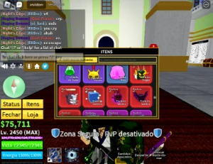 Conta De Blox Fruits Boa! (A Melhor Pra Começar A Caçar Boun - Roblox