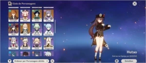 CONTA GENSHIN 10 PERSONAGENS 5* 4 ARMAS 5* DUAS ARMAS DO PAS - Genshin Impact
