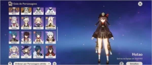 CONTA GENSHIN 10 PERSONAGENS 5* 4 ARMAS 5* DUAS ARMAS DO PAS - Genshin Impact