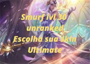 Smurf lvl 30 unranked escolha sua skin - League of Legends LOL