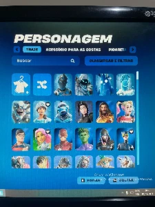 Conta Fortnite Ultra Rara - 541 Skins , Lv 3960