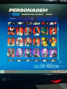 Conta Fortnite Ultra Rara - 541 Skins , Lv 3960