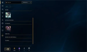 Conta Sem Rank 0 partidas MD10 - League of Legends LOL